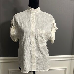 NWT, Equipment Cream Button Down Shirt